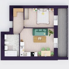 Квартира 43,3 м², 2-комнатная - изображение 3