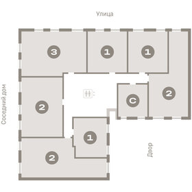 Квартира 68,1 м², 2-комнатная - изображение 2