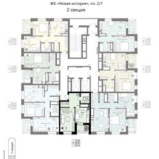 Квартира 36,4 м², 1-комнатная - изображение 3