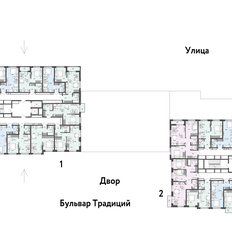 Квартира 56,3 м², 2-комнатная - изображение 2
