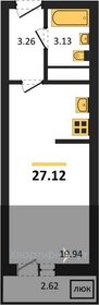 Квартира 27,1 м², студия - изображение 1