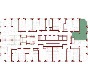Квартира 50,9 м², 1-комнатная - изображение 2
