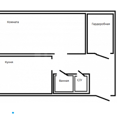 Квартира 31 м², 1-комнатная - изображение 4