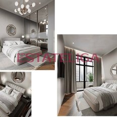 Квартира 57 м², 1-комнатная - изображение 1