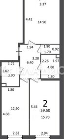 Квартира 59,1 м², 2-комнатная - изображение 4