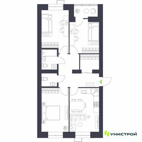 Квартира 75,9 м², 3-комнатная - изображение 1