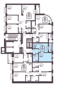 Квартира 41,1 м², 1-комнатная - изображение 2
