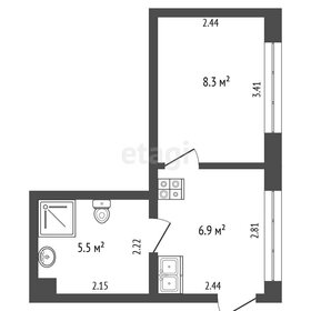 Квартира 20,6 м², студия - изображение 1