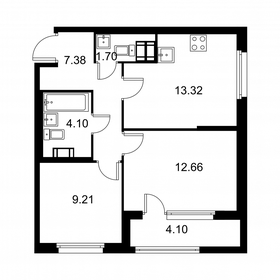 Квартира 50,4 м², 2-комнатная - изображение 1