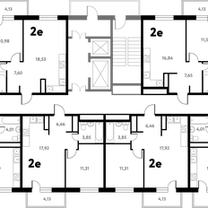 Квартира 42,2 м², 1-комнатная - изображение 2