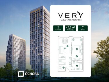 Квартира 45,3 м², 2-комнатная - изображение 1