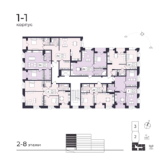 Квартира 65,5 м², 2-комнатная - изображение 2