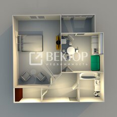 Квартира 40,5 м², 1-комнатная - изображение 2