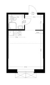 Квартира 23,1 м², студия - изображение 1