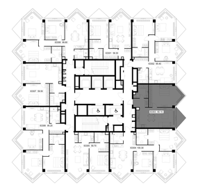 Квартира 60,1 м², 1-комнатная - изображение 3