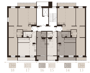 Квартира 91,6 м², 3-комнатная - изображение 2