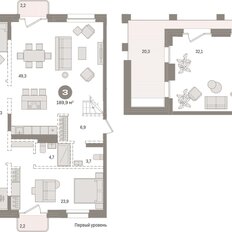 Квартира 189,9 м², 3-комнатная - изображение 3