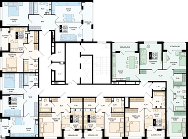 Квартира 82,4 м², 3-комнатная - изображение 2