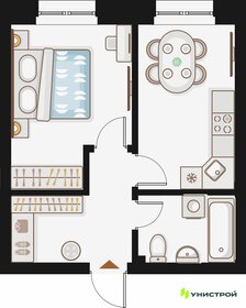 Квартира 36,2 м², 1-комнатная - изображение 1
