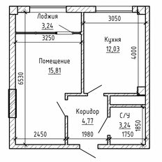 Квартира 39,2 м², 1-комнатная - изображение 1
