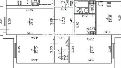 Квартира 88,2 м², 3-комнатная - изображение 3