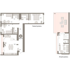 Квартира 155,2 м², 3-комнатная - изображение 3