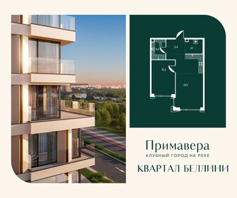 Квартира 52,3 м², 1-комнатная - изображение 1