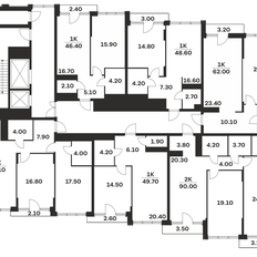 Квартира 76,1 м², 2-комнатная - изображение 4