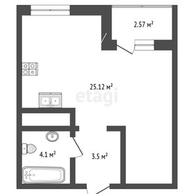 Квартира 32,7 м², студия - изображение 1