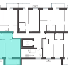 Квартира 47 м², 1-комнатная - изображение 2