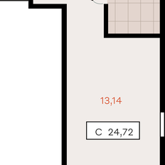 Квартира 24,7 м², студия - изображение 2