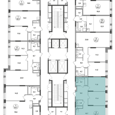 Квартира 57,7 м², 2-комнатная - изображение 2