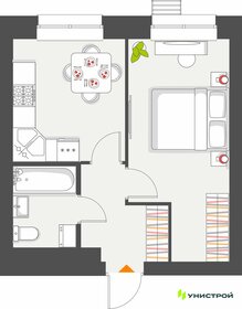 Квартира 33,7 м², 1-комнатная - изображение 1