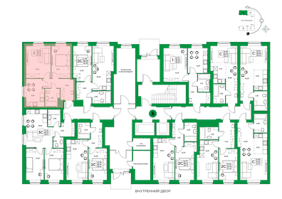 Квартира 47,2 м², 2-комнатная - изображение 2