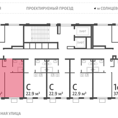 Квартира 37,5 м², 1-комнатная - изображение 2