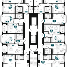 Квартира 61,8 м², 1-комнатная - изображение 4
