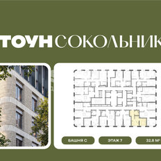 Квартира 32,8 м², студия - изображение 2