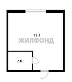 Квартира 13,1 м², студия - изображение 1
