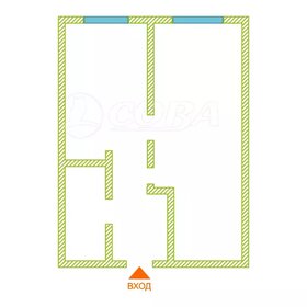 Квартира 44 м², 1-комнатная - изображение 1