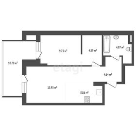 Квартира 45 м², 2-комнатная - изображение 1