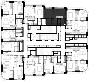 Квартира 37,8 м², 1-комнатная - изображение 2