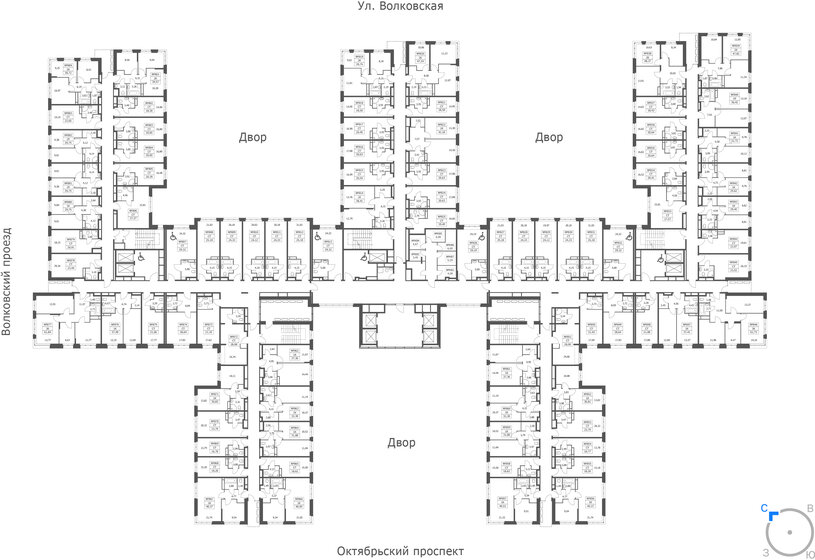 25,2 м², апартаменты-студия 6 247 900 ₽ - изображение 19