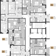 Квартира 38,7 м², 1-комнатная - изображение 2