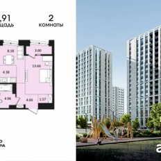 Квартира 38,9 м², 1-комнатная - изображение 3