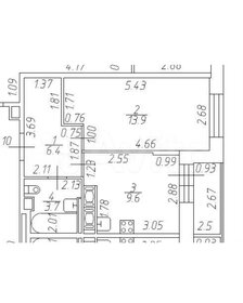 Квартира 33,6 м², 1-комнатная - изображение 1