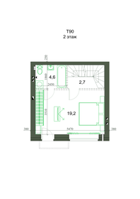 Квартира 84,9 м², 3-комнатная - изображение 2
