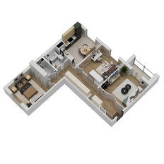 Квартира 72,6 м², 3-комнатная - изображение 4