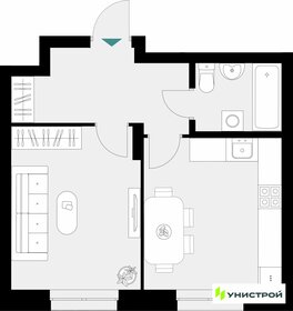 Квартира 38,5 м², 1-комнатная - изображение 1