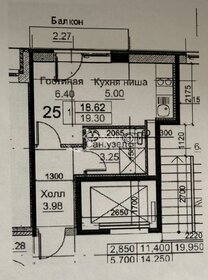Квартира 19,2 м², студия - изображение 1