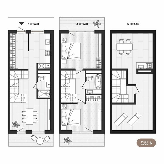 146,5 м², 2-комнатная квартира 34 990 000 ₽ - изображение 27